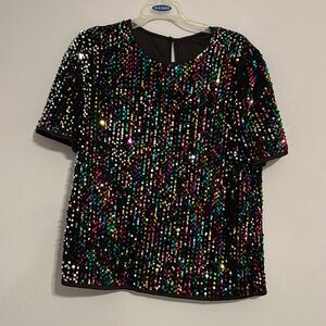 Ladies sequin top